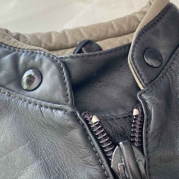 Genuine Taurus leather jacket in black, women’s size 2-4 - Picture 10 of 10